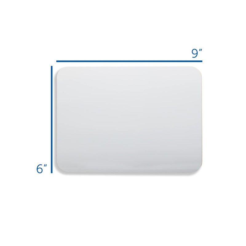 Flipside Products 6" x 9" Dry Erase White Boards, Classroom Pack, Single-Sided Lapboard for Class, Reusable for Group Participation - 12 Pack - Image 2